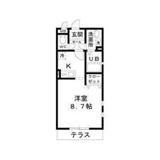 Great Advance B棟【1階】の間取り