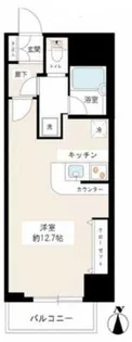 カスタリア新宿御苑【6階】の間取り