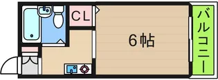 メゾンエスポアール【2階】の間取り