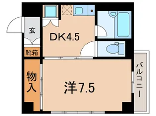 トーシンハイツ碑文谷【3階】の間取り