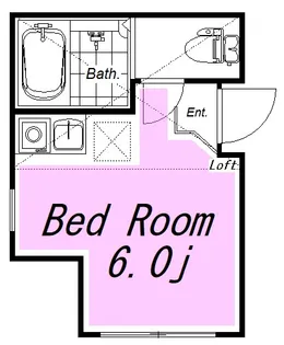 ユナイト本牧セシリオの杜【2階】の間取り