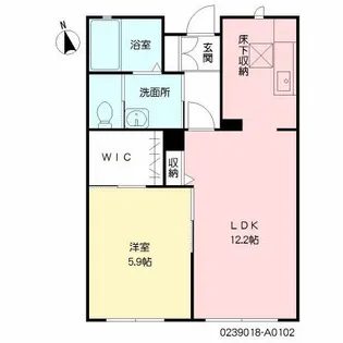 グランドメゾン・ルシオン *【1階】の間取り