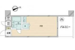 ライオンズマンション本郷【6階】の間取り
