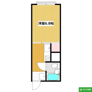 トライフォース元町【2階】の間取り
