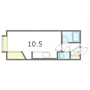 ウエストポート914【1階】の間取り