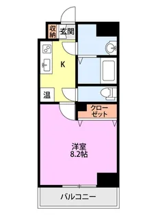 サウスレジデンス【6階】の間取り