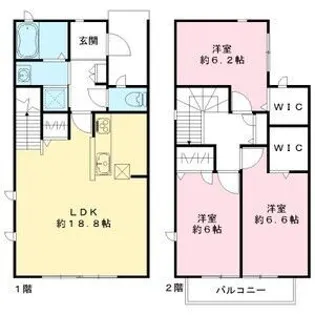 シーズンステージ八事表山【1階】の間取り