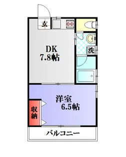 モンケープ【1階】の間取り