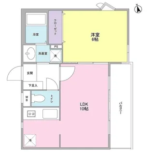 RUELLE神宮前【2階】の間取り