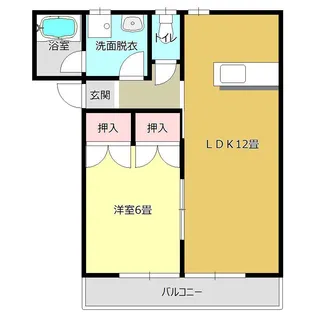 ライフステーションC【2階】の間取り