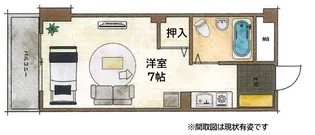 リブェール六甲【3階】の間取り