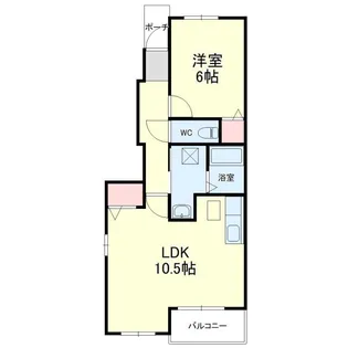 笠麓館北(リュウロクカン)【1階】の間取り