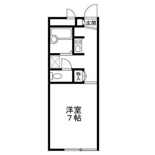 ハイムパーシモンIII【1階】の間取り
