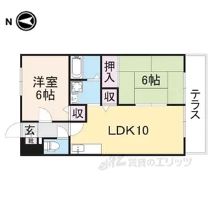 LaFeniceKokita【2階】の間取り