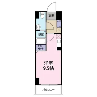 CASA Il Sole【5階】の間取り