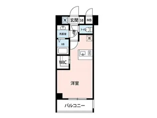 レオーネ王子飛鳥山【3階】の間取り