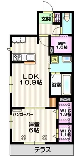 S-Court Oyaguchi【1階】の間取り