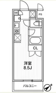 I LIKE KJ 1BANKAN【2階】の間取り