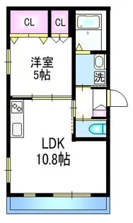 メゾン パーシモン【2階】の間取り