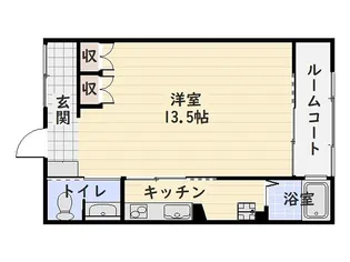 アークハイム【1階】の間取り