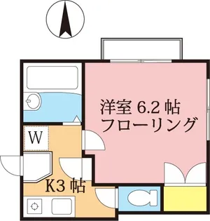 メゾンド・カワラブキ【2階】の間取り