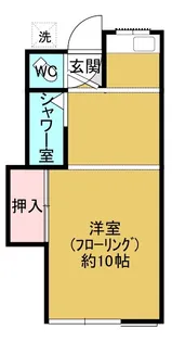 サンコーポ【2階】の間取り