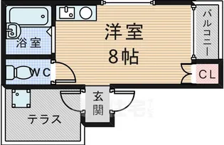 レジデンスヘルム【2階】の間取り