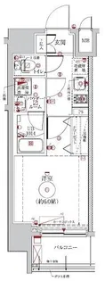 LUMEED横濱南【8階】の間取り