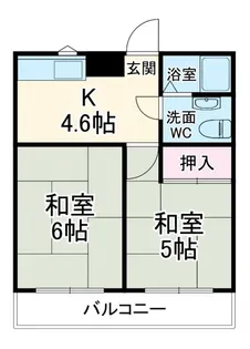 テラスフルール【3階】の間取り