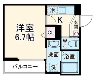 GRADUS西大宮II【3階】の間取り