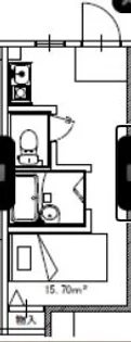 メゾンまほろば【1階】の間取り
