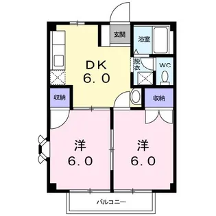 ACTIVE・CITY【2階】の間取り