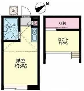 フローレオ相原【1階】の間取り
