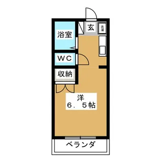 メイプルコート【2階】の間取り