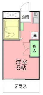 グレースハイツ【2階】の間取り