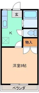 パルテノン II【2階】の間取り