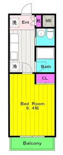 アルペジオ生田【5階】の間取り