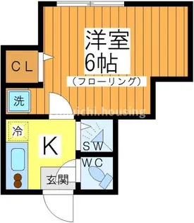 ハイツ池袋A棟【2階】の間取り