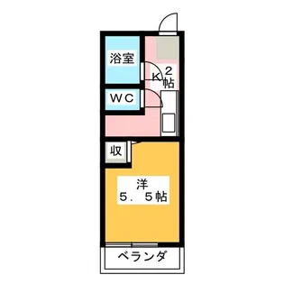 リュミエール A棟【1階】の間取り