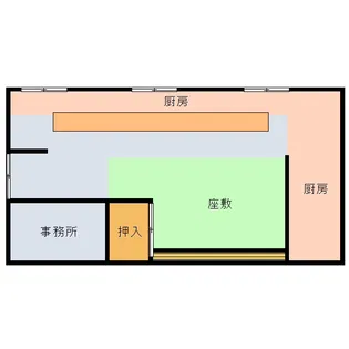 コルザ河村【1階】の間取り