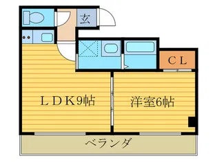 メゾンノーブル【3階】の間取り
