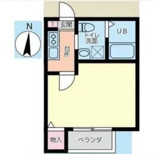 サウスサイドSOGA【3階】の間取り