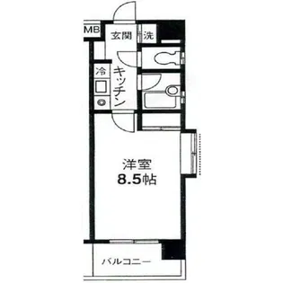 ヴェールコリーヌ【2階】の間取り