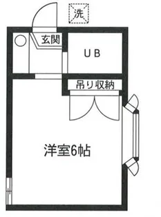 S蒲田コーポA棟【1階】の間取り