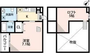 アルティプラーノ【2階】の間取り
