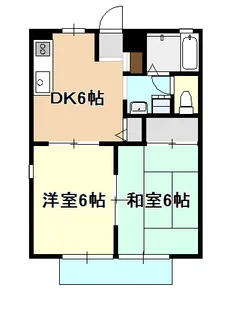 フォブール医大東【1階】の間取り