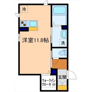 南町 かがやき【1階】の間取り
