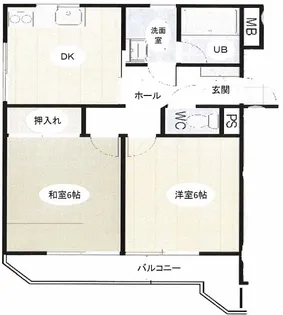 LA HOUSE【1階】の間取り