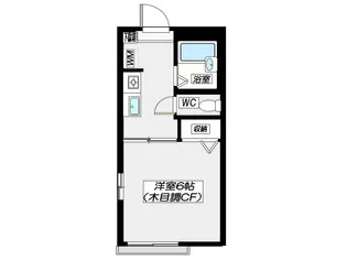 ルレーブ湘南【2階】の間取り