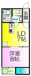 セントフェリオ堺【3階】の間取り